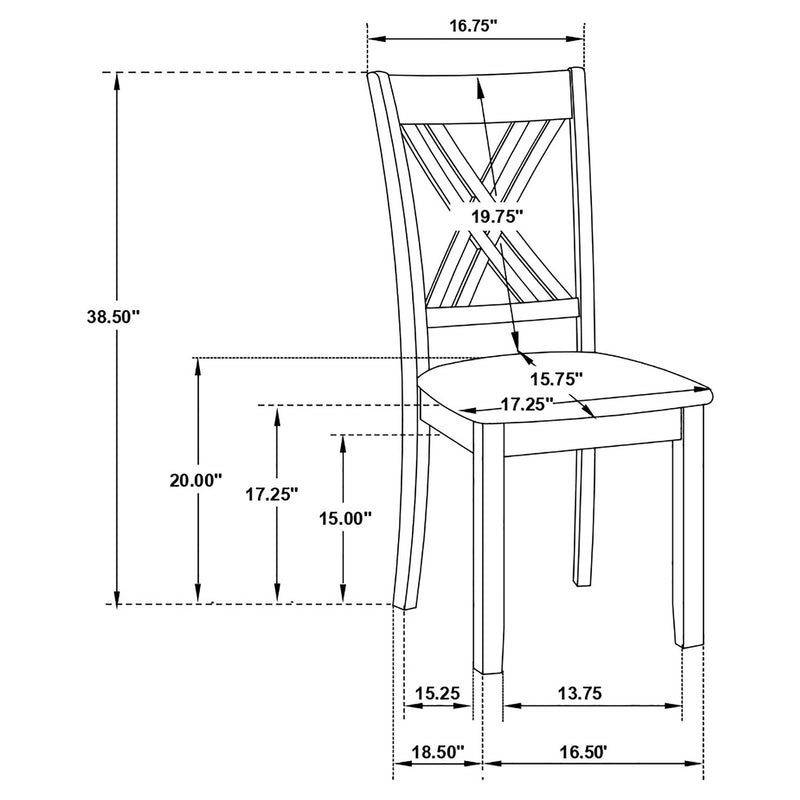 Fortress 7 Pc Dining Set