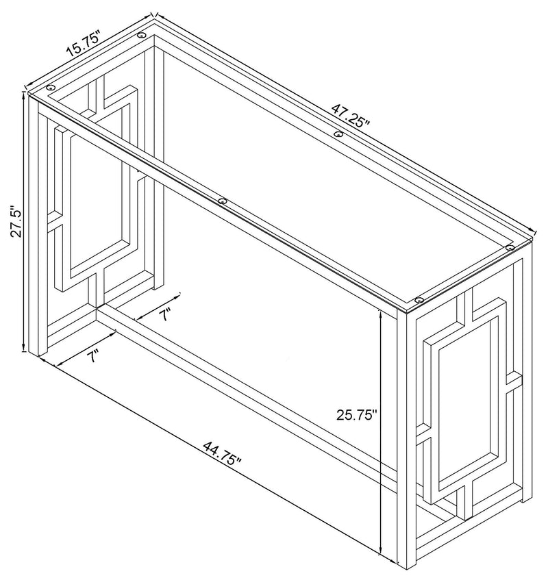 Merced Console Table