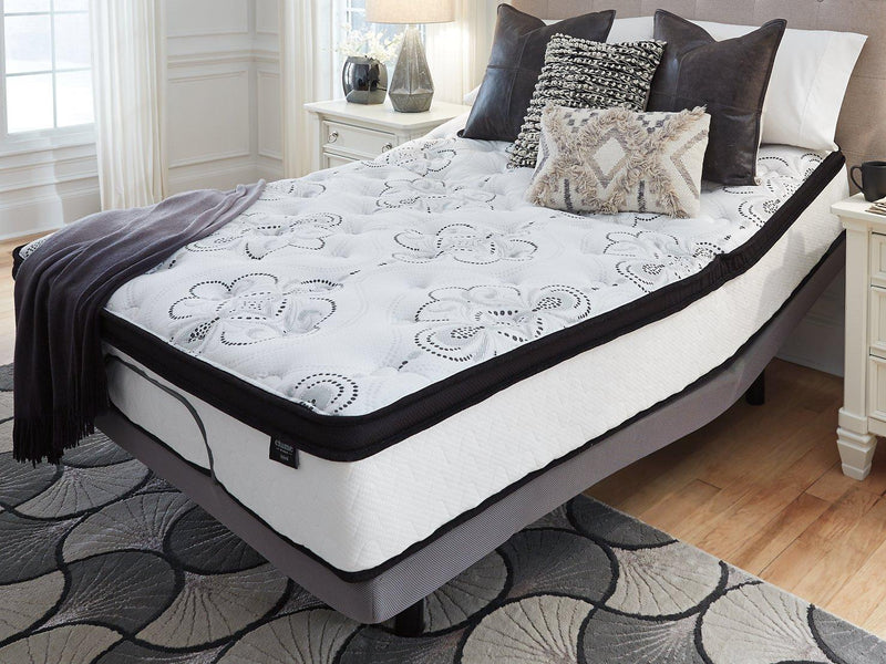 Chime 12 Inch Hybrid 2-Piece Mattress Set