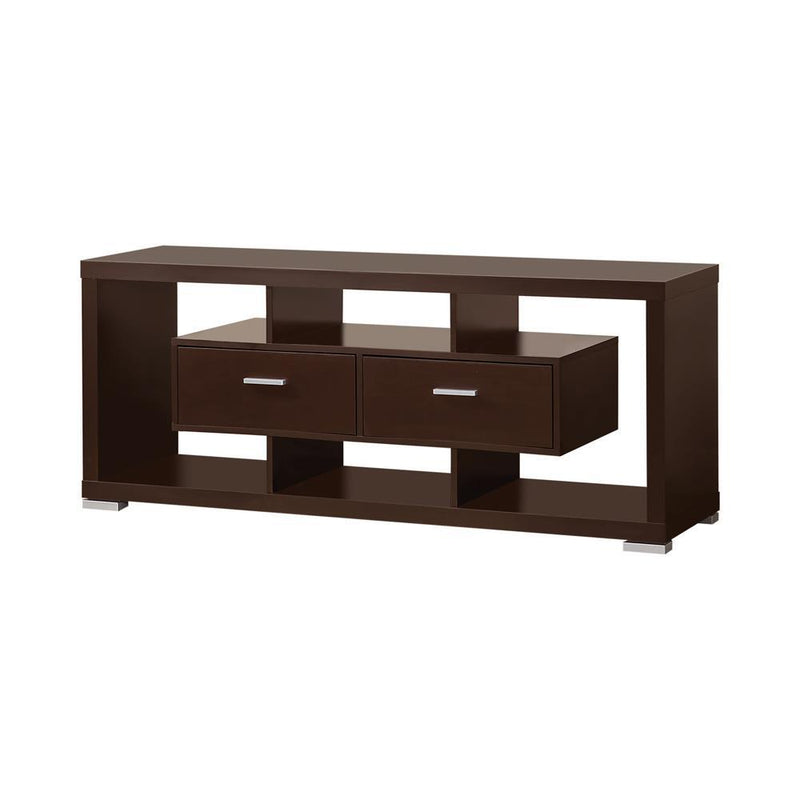G700112 Transitional Cappuccino TV Console