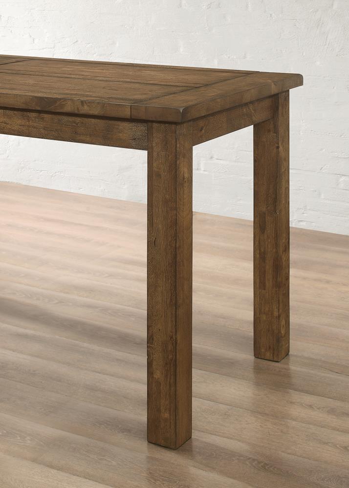 Coleman Counter Height Table Rustic Golden Brown